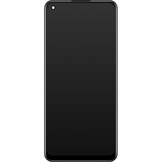 Beeldscherm met aanraakscherm Oppo Find X5 Lite / Reno7 5G, met frame, zwart, Service Pack 4130040