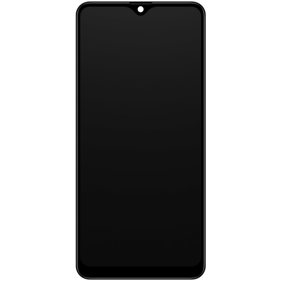 Display with Touchscreen Samsung Galaxy A20 A205, with Frame, Black, Service Pack GH82-19571A