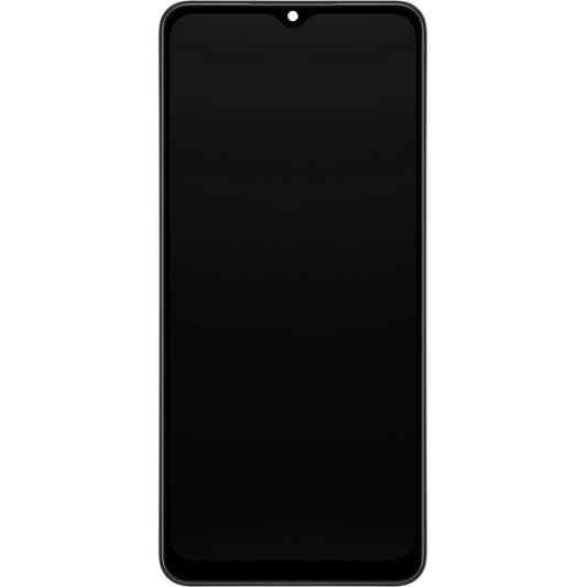 Samsung Galaxy Galaxy A32 5G A326 touchscreen scherm met frame, zwart, Service Pack GH82-25121A