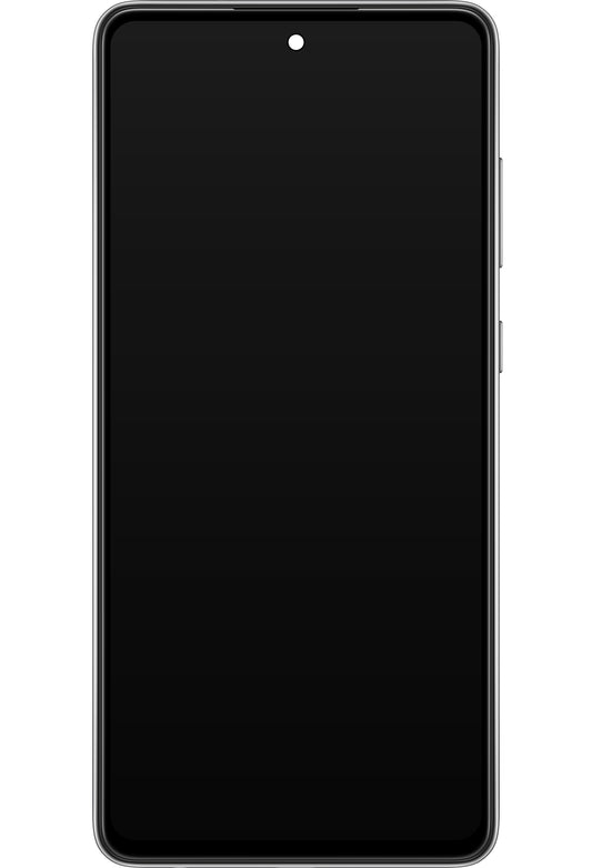 Samsung Galaxy A72 A725 / A72 5G A726 touchscreen scherm, met frame, zwart, Service Pack GH82-25460A