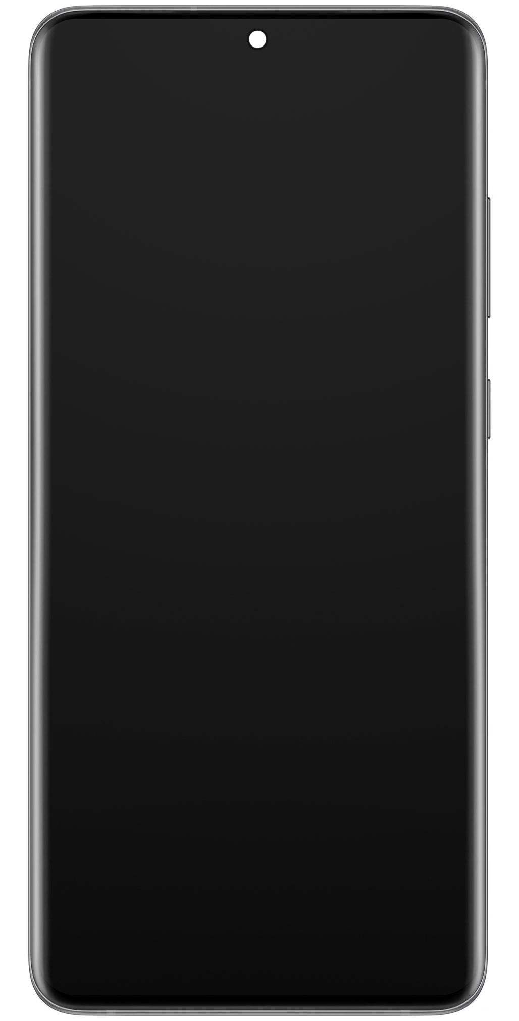 Samsung Galaxy S20 Ultra 5G G988 / S20 Ultra G988 touchscreen scherm, met frame, grijs, Service Pack GH82-26032B