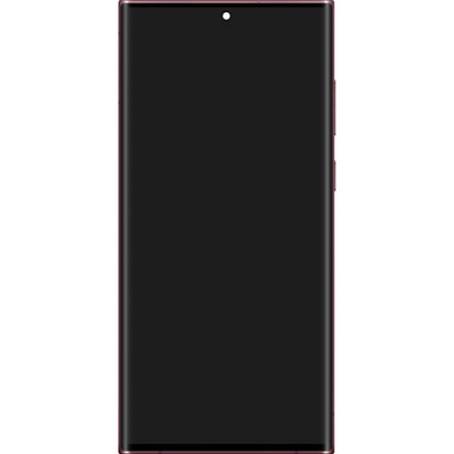 Samsung Galaxy S22 Ultra 5G S908 Touchscreen Display, with Frame, Cherry Blossom, Service Pack GH82-27488B