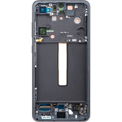 Touchscreen scherm Samsung Galaxy S21 FE 5G G990, met frame, grijs, Service Pack GH82-2656590A