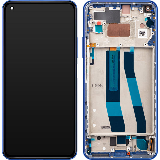 Aanraakscherm Xiaomi 11 Lite 5G NE Aanraakscherm, met frame, Bubblegum Blue, Service Pack 5600050K9D00