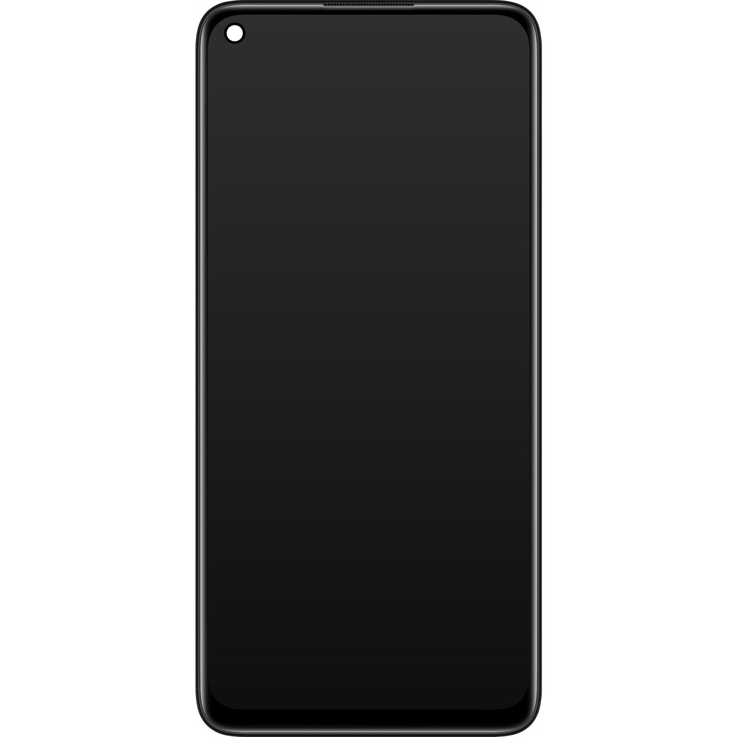 Xiaomi Redmi Note 9 Touchscreen Display, with Frame, Black, Service Pack 560003J15S00