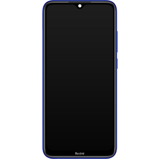 Display met Touchscreen Xiaomi Redmi Note 8T, met Frame, Blauw, Service Pack 5600030C3X00