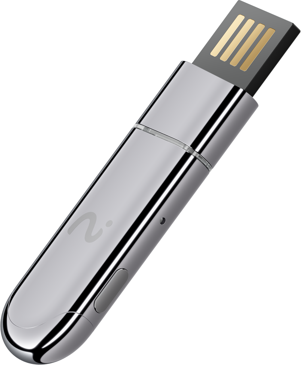 Opname Dongle / Voice Recorder Viaim NoteKit AI, USB-C / USB-A, Grijs