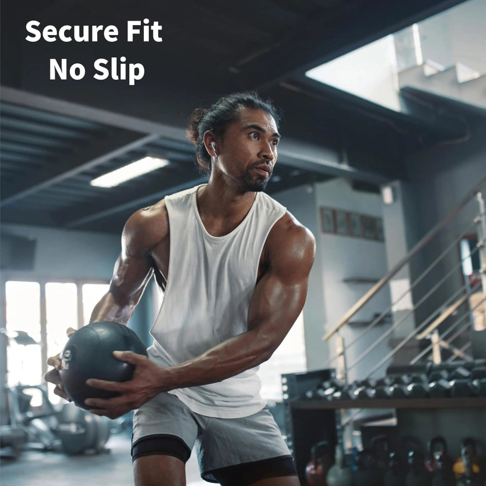 Techsuit ET3 Ear Tips for Samsung Galaxy Buds3 Pro, Size S / M / L, White