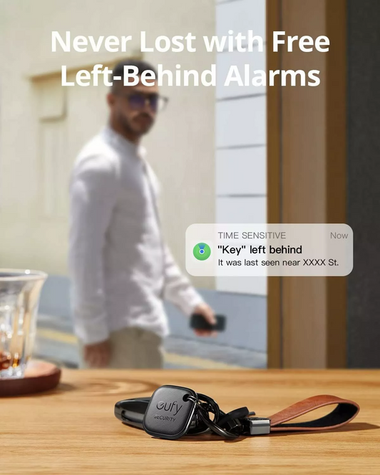 Eufy Security SmartTrack Link voor iOS Series, Set van 2 Stuks, Zwart E87B0011