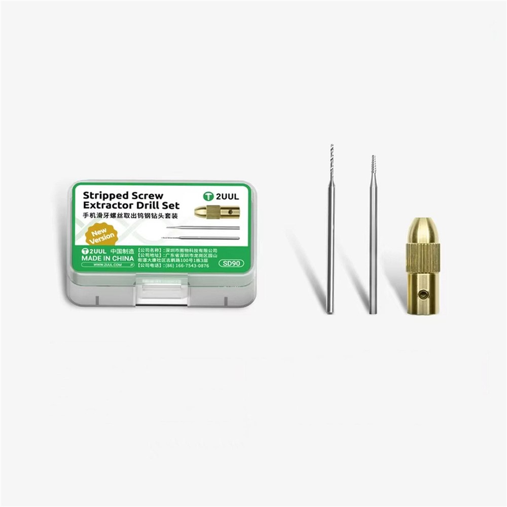 Extractor Bit 2UUL SD90 voor het verwijderen van afgebroken schroeven, 2in1