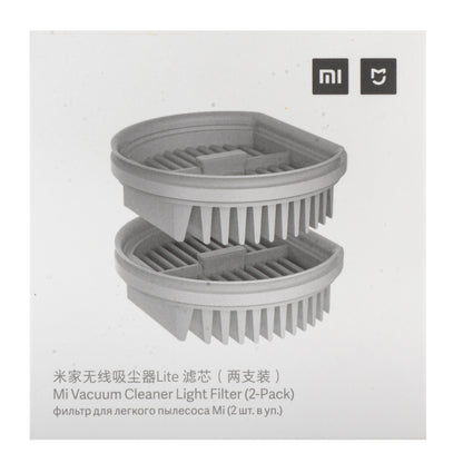 HEPA-luchtfilter voor Xiaomi Mi Handheld Vacuum Cleaner Light, Set van 2 stuks BHR4634CN