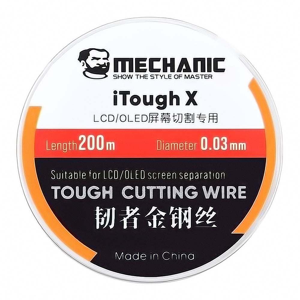 Molybdeen Draad Mechanic iTough X, 0,03mm, 200m