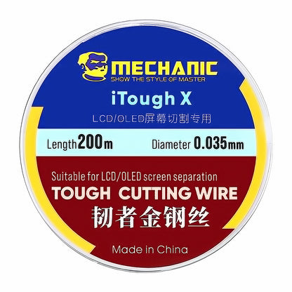 Molybdeen Draad Mechanic iTough X, 0,035mm, 200m