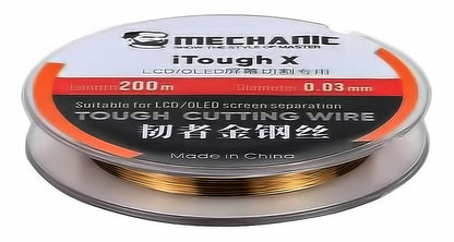 Molybdeen Draad Mechanic iTough X, 0,03mm, 200m