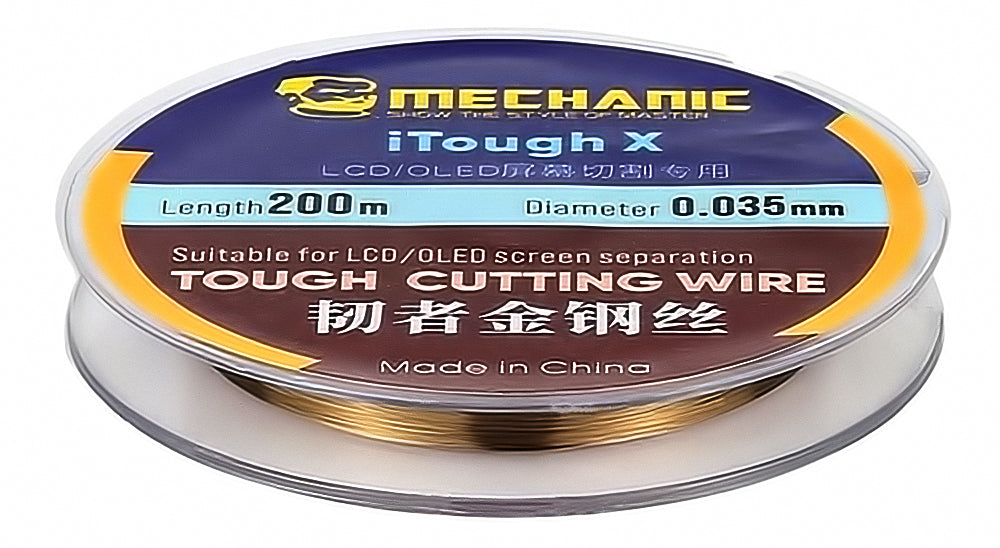 Molybdeen Draad Mechanic iTough X, 0,035mm, 200m