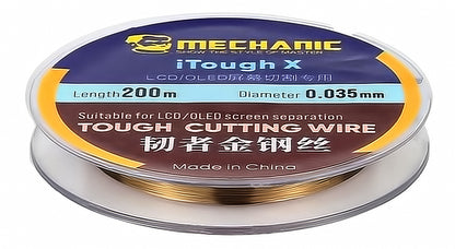 Molybdeen Draad Mechanic iTough X, 0,035mm, 200m