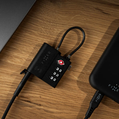 Fixed SmartTag Travel voor iOS Series, Zwart