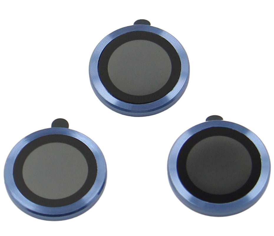 OEM Achtercamera Beschermfolie voor Apple iPhone 17 Pro, Gehard Glas, Marineblauw