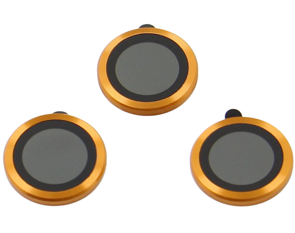 OEM Achtercamera Beschermfolie voor Apple iPhone 17 Pro Max, Gehard Glas, Oranje