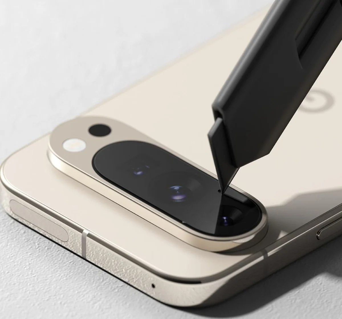 Ringke Achtercamera Beschermfolie voor Google Pixel 10 Pro XL, Gehard Glas, Set van 2 Stuks, Transparant