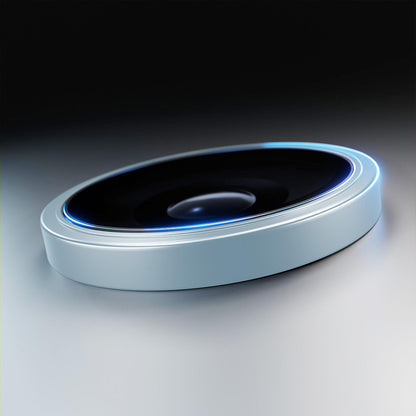 Beschermfolie Achtercamera 3MK Hardy Protection Pro voor Apple iPhone 17 Pro Max / 17 Pro, Gehard Glas, Blauw