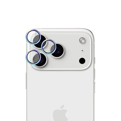 Beschermfolie Achtercamera 3MK Hardy Protection Pro voor Apple iPhone 17 Pro Max / 17 Pro, Gehard Glas, Multikleur