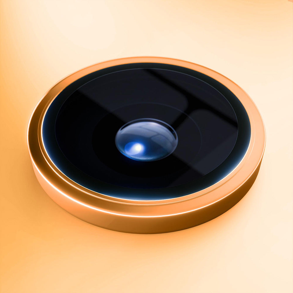 3MK Hardy Protection Pro Rear Camera Protective Film for Apple iPhone 17 Pro Max / 17 Pro, Tempered Glass, Orange