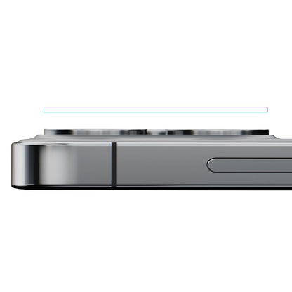 Beschermfolie Achtercamera 3MK Pro Full Cover voor Apple iPhone 17 Pro, Gehard Glas, Zwart