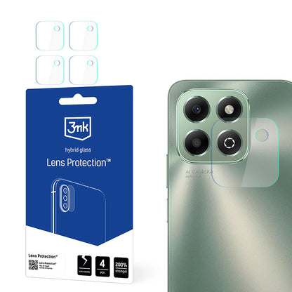 3MK Protection Achtercamera Beschermfolie voor Honor X6b, Flexibel Glas, Set van 4 Stuks, Transparant