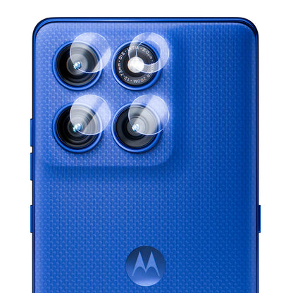 Beschermfolie Achtercamera 3MK Protection voor Motorola Edge 60 Pro, Flexibel Glas, Set van 4 stuks, Transparant