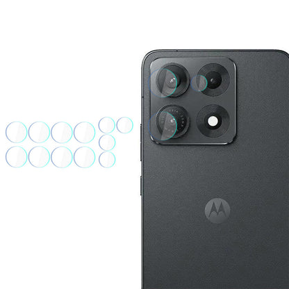 Beschermfolie Achtercamera 3MK Protection voor Motorola Edge 70 Max, Gehard Glas, Set van 4 stuks, Transparant