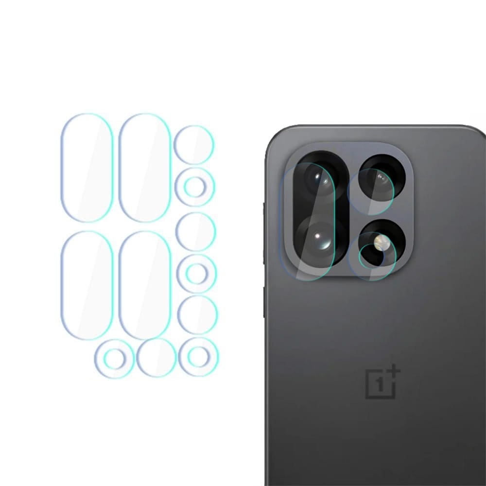 Beschermfolie Achtercamera 3MK Protection voor OnePlus 15, Gehard Glas, Set van 4 stuks, Transparant
