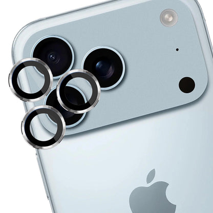 Beschermfolie Achtercamera 3MK Protection Pro voor Apple iPhone 17 Pro Max / 17 Pro, Gehard Glas, Zilverkleurig