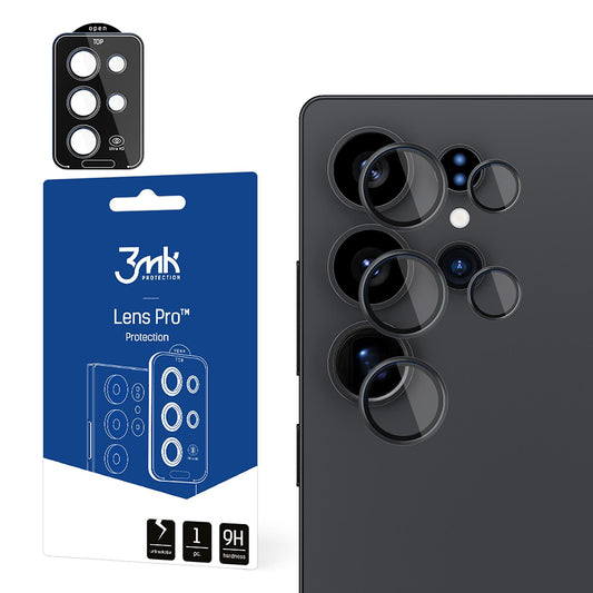Beschermfolie Achtercamera 3MK Protection Pro voor Samsung Galaxy S25 Ultra S938, Gehard Glas, Transparant