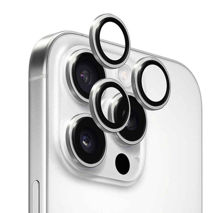 Anank AR Achtercamera Beschermfolie voor Apple iPhone 16 Pro Max / 16 Pro, Gehard Glas, Zilver