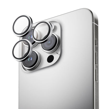 Anank AR Achtercamera Beschermfolie voor Apple iPhone 16 Pro Max / 16 Pro, Gehard Glas, Zilver