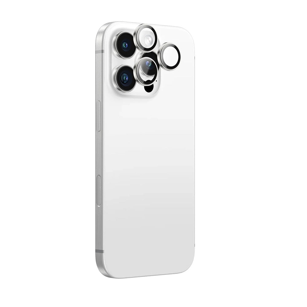 Anank AR Achtercamera Beschermfolie voor Apple iPhone 16 Pro Max / 16 Pro, Gehard Glas, Zilver