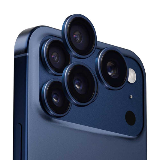 Beschermfolie Anank AR Achtercamera voor Apple iPhone 17 Pro Max / 17 Pro, Gehard Glas, Blauw