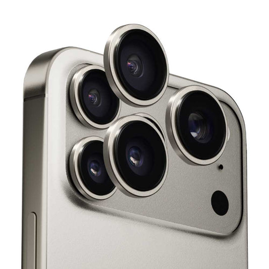 Beschermfolie Anank AR Achtercamera voor Apple iPhone 17 Pro Max / 17 Pro, Gehard Glas, Grijs