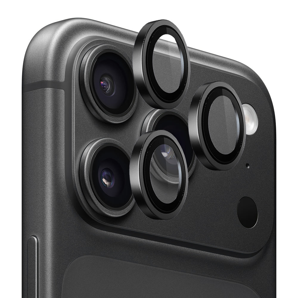 Blueo 99 antireflecterende HD-beschermfolie voor de achtercamera van Apple iPhone 18 Pro / 18 Pro Max, gehard glas, zwart