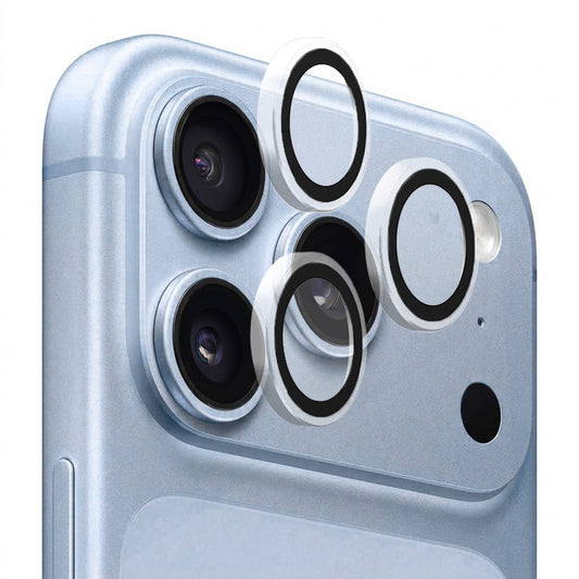 Blueo Metal Frame-beschermfolie voor de achtercamera van Apple iPhone 18 Pro / 18 Pro Max, gehard glas, transparant