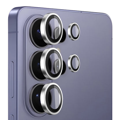 Blueo Rear Camera Protection Film for Samsung Galaxy S26 Ultra S948, Tempered Glass, Silver