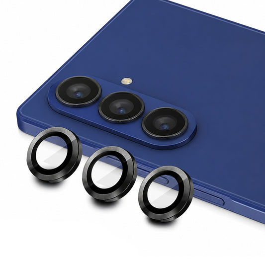 Blueo Achtercamera Beschermfolie voor Samsung Galaxy Z Fold8 Ultra F976 / Z Fold7 F966, Gehard Glas, Zwart