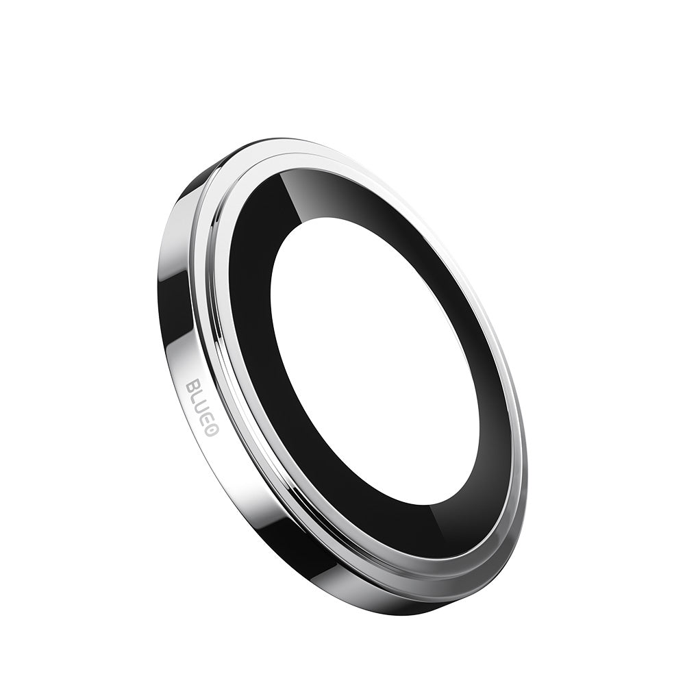 Blueo Sapphire Crystal Achtercamera Beschermfolie voor Apple iPhone 14 Pro Max / 14 Pro, Gehard Glas, Zilver