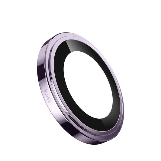 Blueo Sapphire Crystal Achtercamera Beschermfolie voor Apple iPhone 14 Pro Max / 14 Pro, Gehard Glas, Paars
