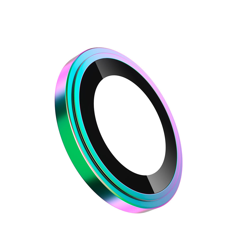Blueo Sapphire Crystal Achtercamera Beschermfolie voor Apple iPhone 14 Pro Max / 14 Pro, Gehard Glas, Multicolor