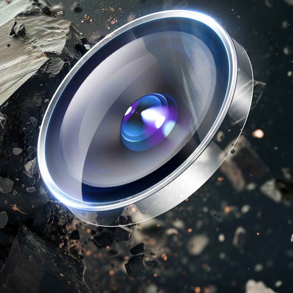 Beschermfolie Achtercamera ESR Armorite voor Apple iPhone 17 / 16 Plus / 16, Gehard Glas, Transparant