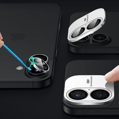 Beschermfolie Achtercamera ESR Armorite voor Apple iPhone 17 / 16 Plus / 16, Gehard Glas, Transparant