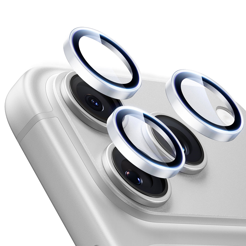 ESR Armorite Achtercamera Beschermfolie voor Apple iPhone 18 Pro / 18 Pro max, Gehard Glas, Zilver