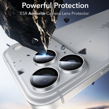 ESR Armorite Achtercamera Beschermfolie voor Apple iPhone 18 Pro / 18 Pro max, Gehard Glas, Zilver